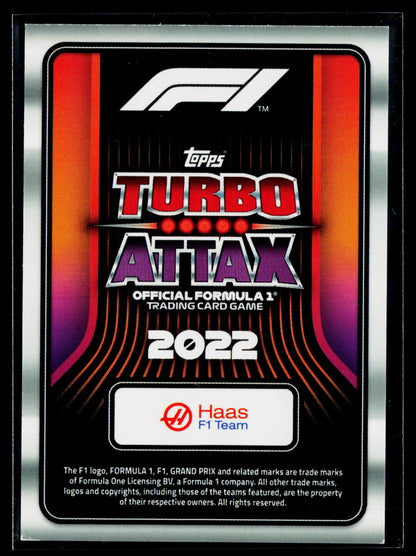 2022 Topps Turbo Attax F1 Kevin Magnussen Limited Editions #LE 12G