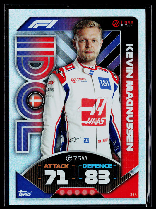2022 Topps Turbo Attax F1 Kevin Magnussen #354