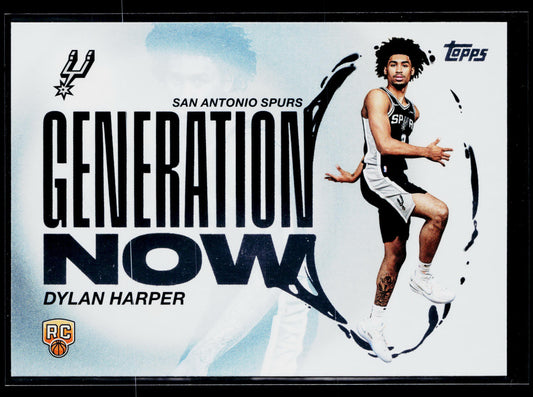 2025-26 Topps Dylan Harper Generation Now #GN-2