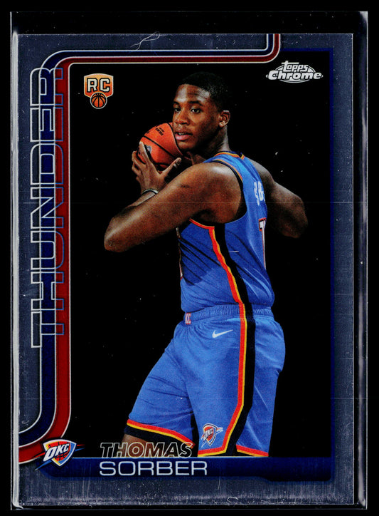 2025-26 Topps Chrome Thomas Sorber Rookie #265