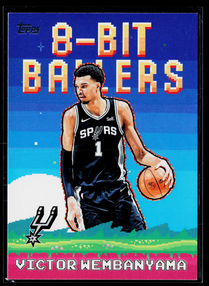 2025-26 Topps Victor Wembanyama 8-Bit Ballers #8B-4