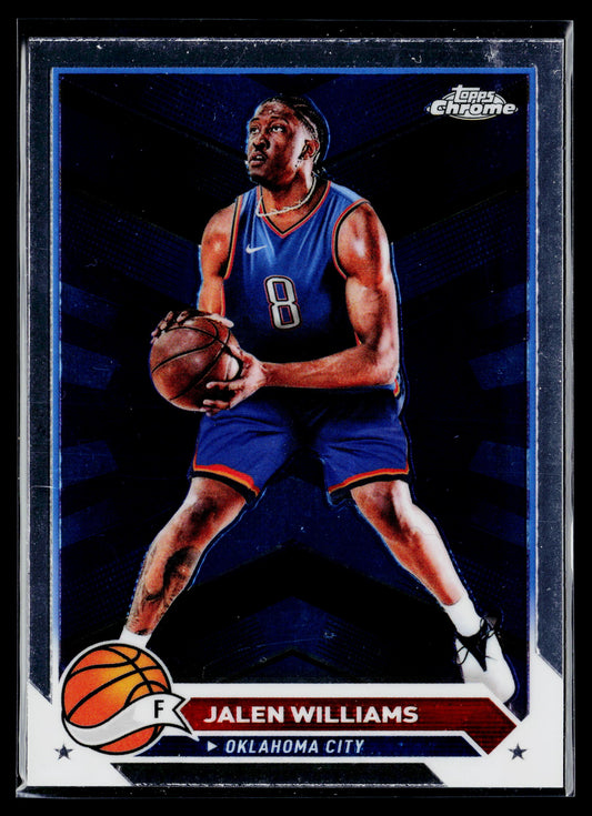 2023-24 Topps Chrome Jalen Williams #184