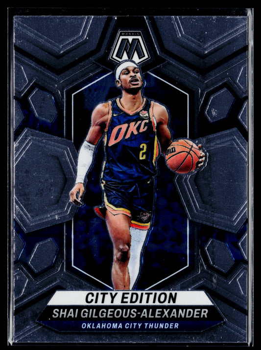 2023-24 Panini Mosaic Shai Gilgeous-Alexander City Edition #272
