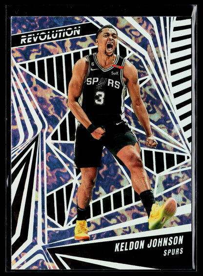 2023-24 Panini Revolution Keldon Johnson #82
