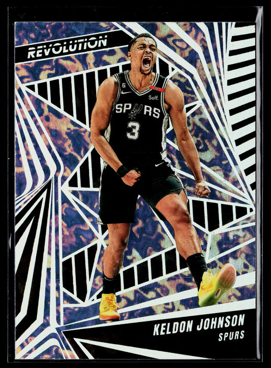 2023-24 Panini Revolution Keldon Johnson #82