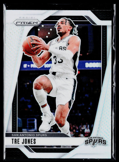 2024-25 Panini Prizm Tre Jones Prizms Silver #61