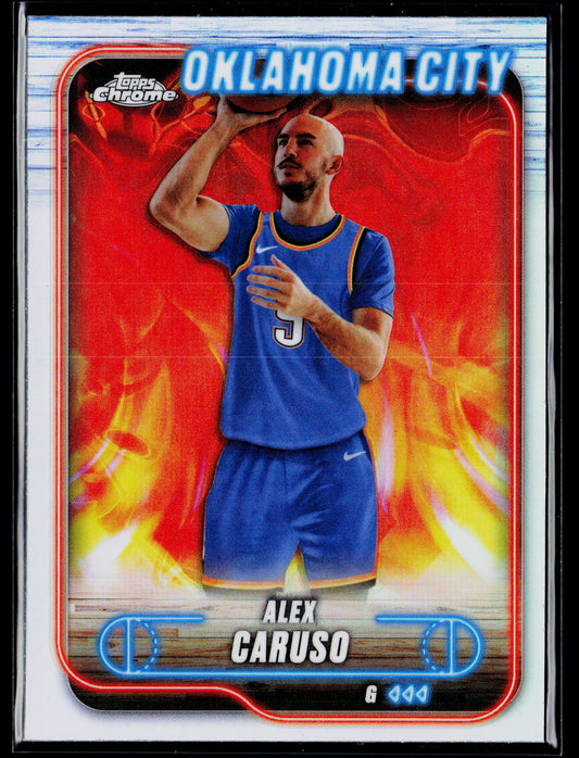 2024-25 Topps Chrome Alex Caruso Refractor #6