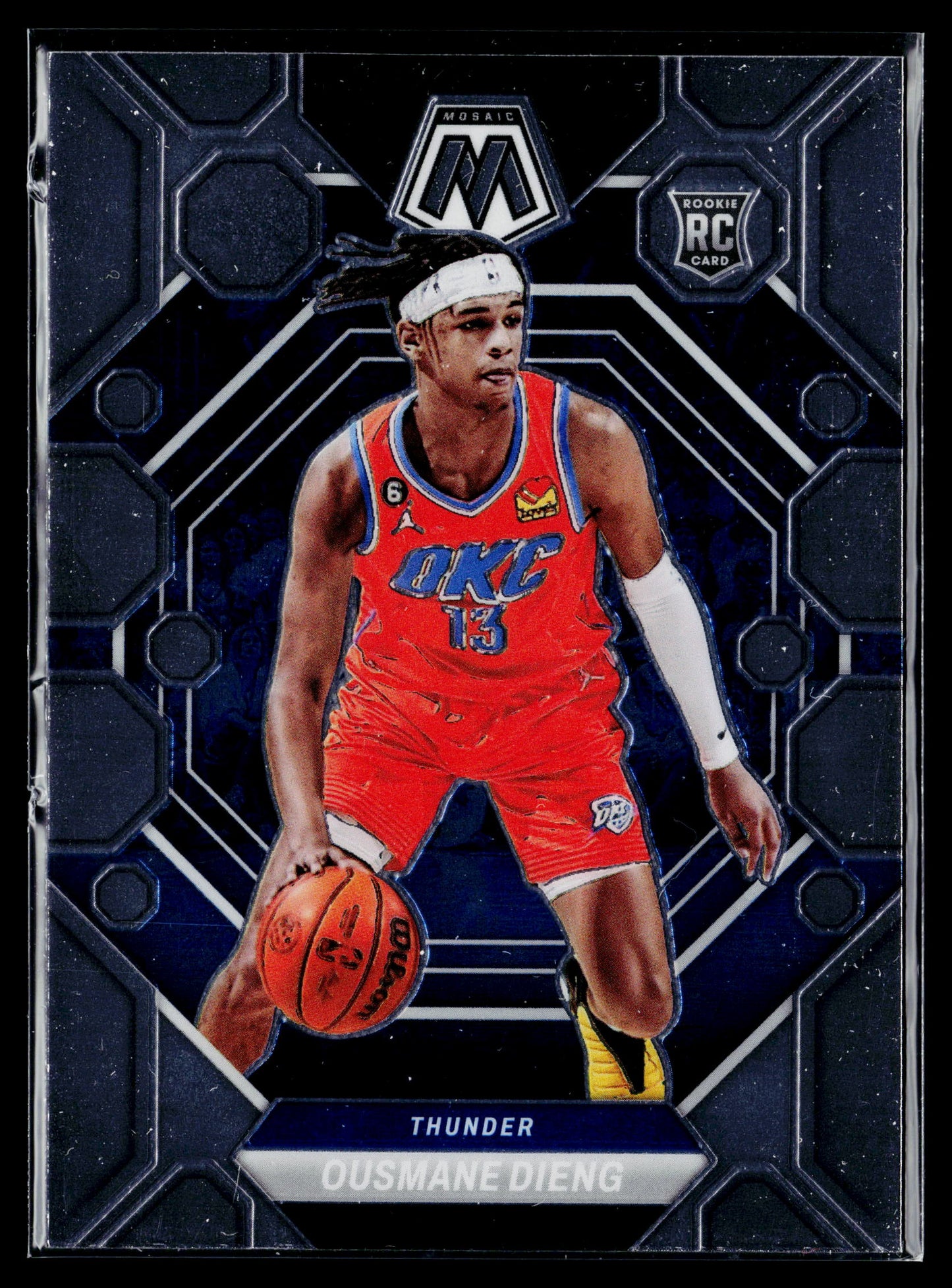 2022-23 Panini Mosaic Ousmane Dieng Rookie #206