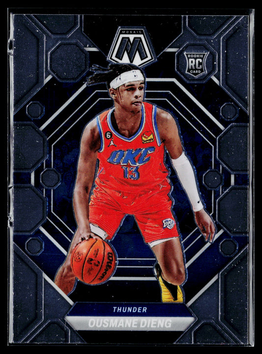 2022-23 Panini Mosaic Ousmane Dieng Rookie #206