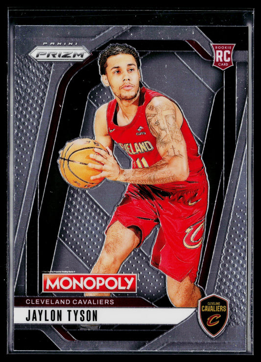 2024-25 Panini Prizm Monopoly Jaylon Tyson Rookie #15
