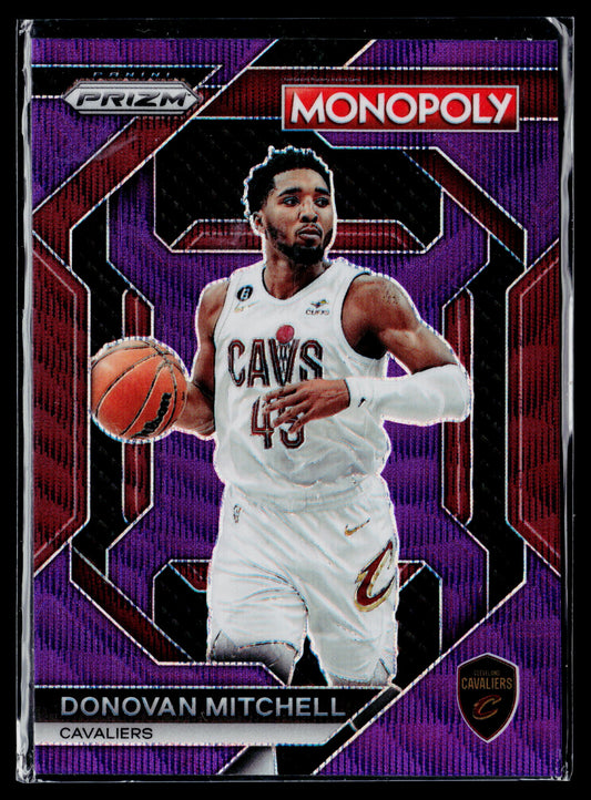 2023-24 Panini Prizm Monopoly Donovan Mitchell All-Star Purple #PS10