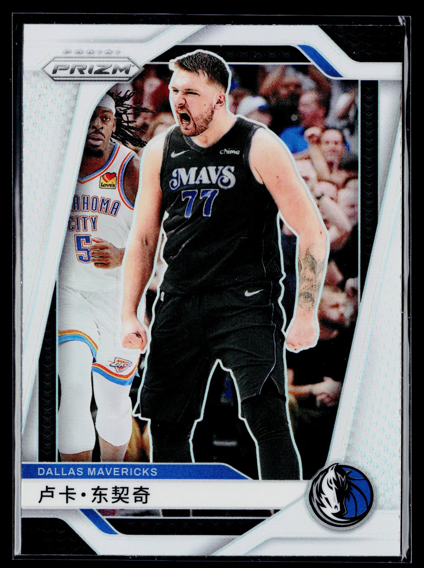 2024-25 Panini Prizm Luka Doncic Prizms Silver #89