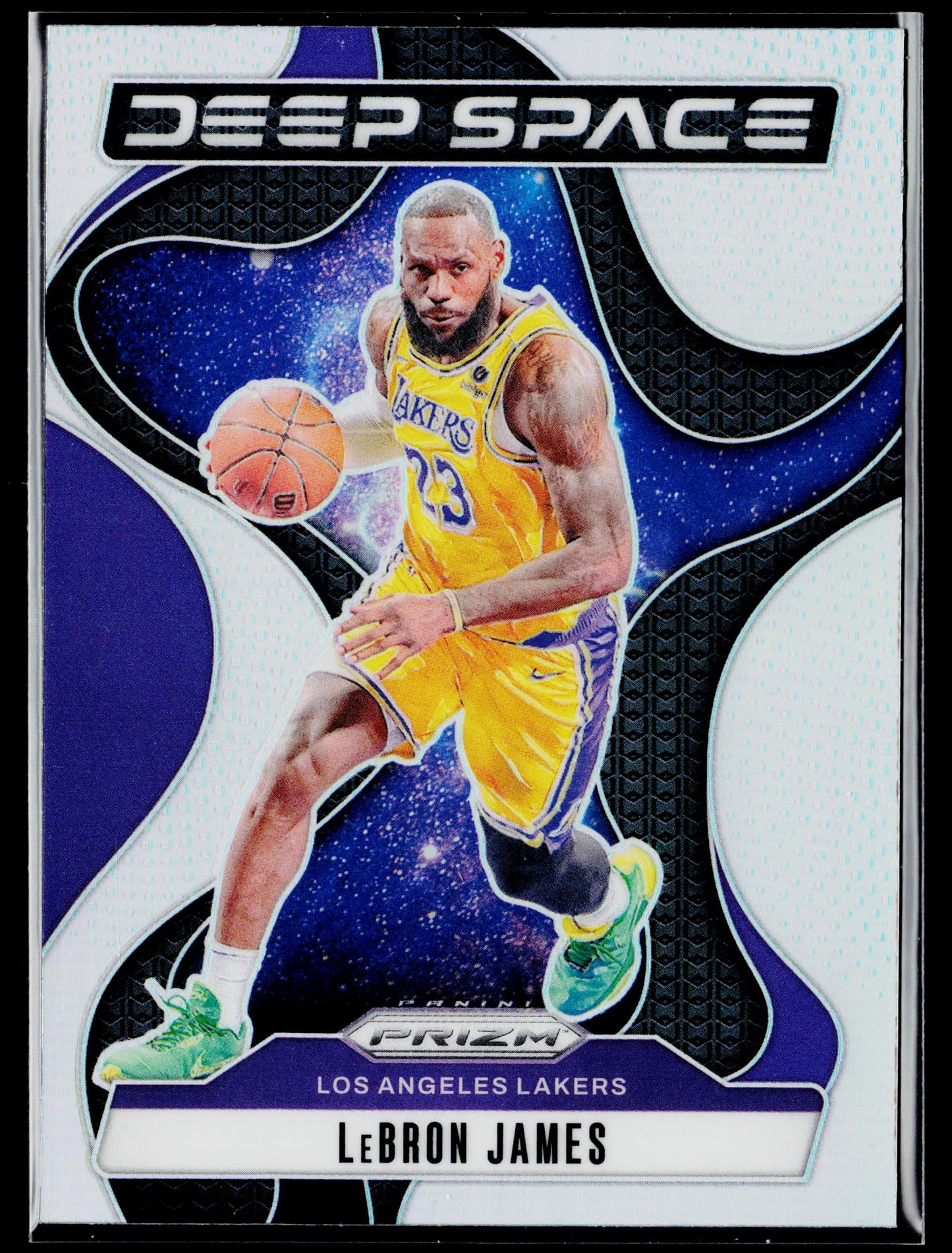 2024-25 Panini Prizm LeBron James Deep Space Prizms Silver #5