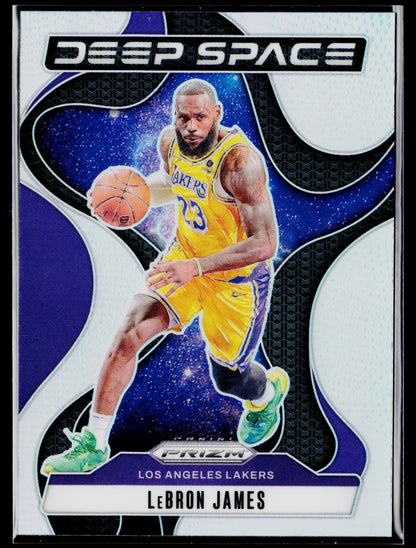 2024-25 Panini Prizm LeBron James Deep Space Prizms Silver #5