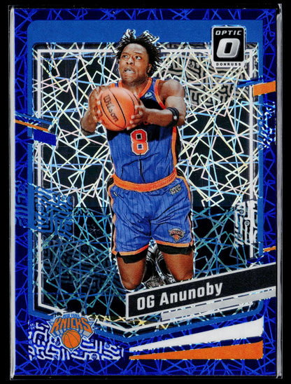 2023-24 Donruss Optic OG Anunoby Blue Velocity #191