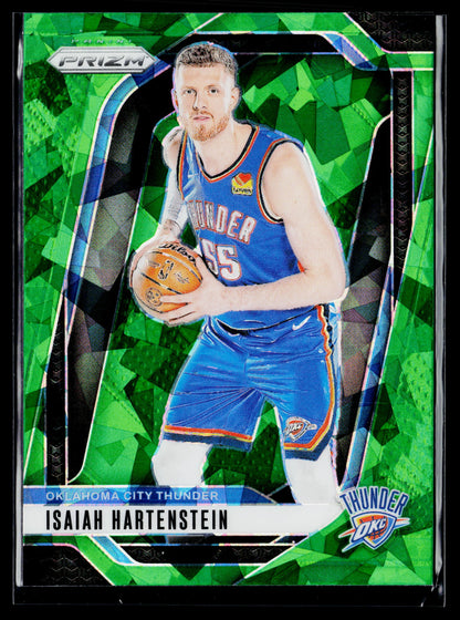 2024-25 Panini Prizm Isaiah Hartenstein Prizms Green Ice #154