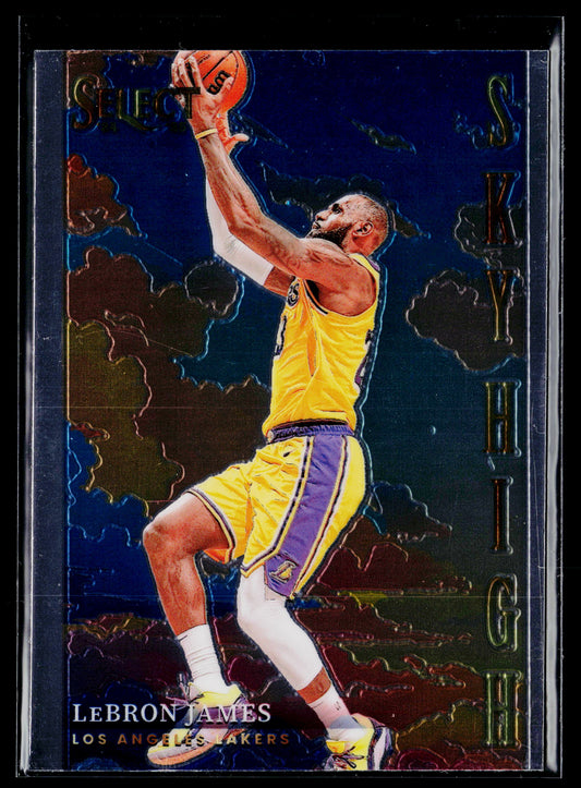 2024-25 Panini Select LeBron James Sky High #13