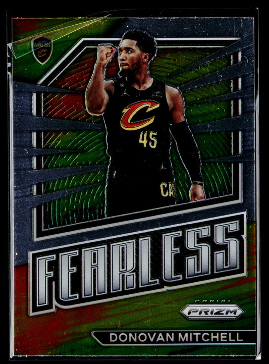 2022-23 Panini Prizm Donovan Mitchell Fearless #4