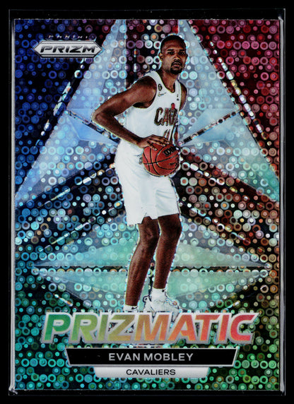 2022-23 Panini Prizm Evan Mobley Prizmatic Prizms Fast Break #27