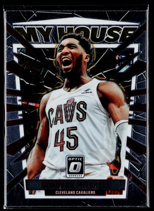 2023-24 Donruss Optic Donovan Mitchell My House #13