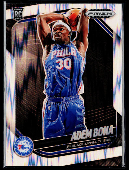 2024-25 Panini Prizm Black Adem Bona Skewed Prizms #/249 #196