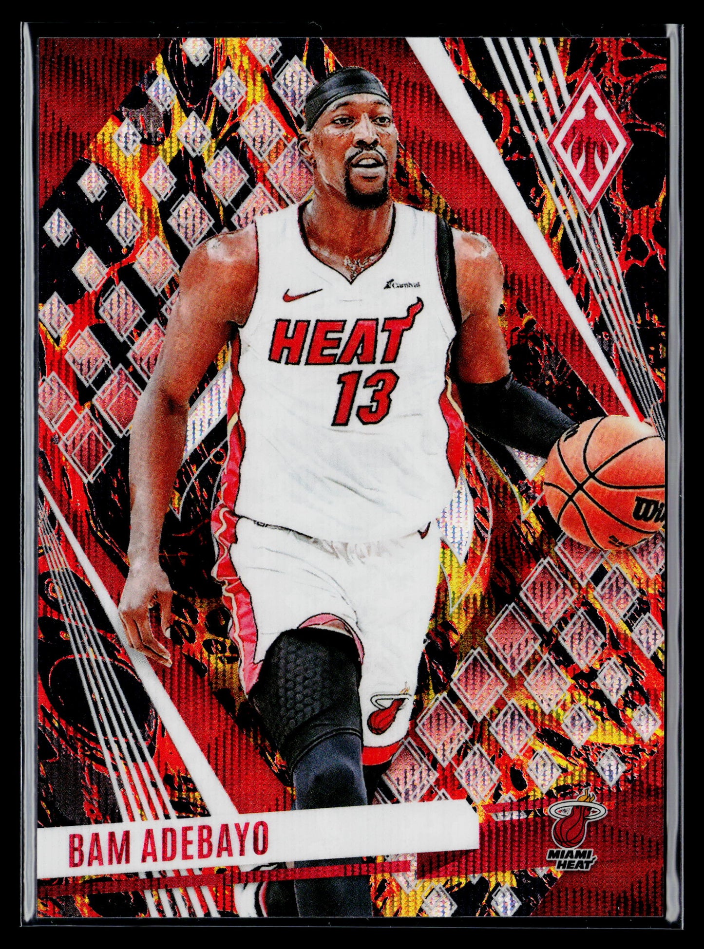 2023-24 Panini Phoenix Bam Adebayo International Red #/75 #103