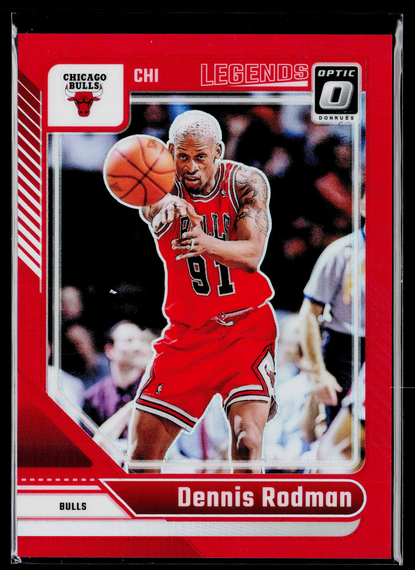 2024-25 Donruss Optic Dennis Rodman Red #/99 #241
