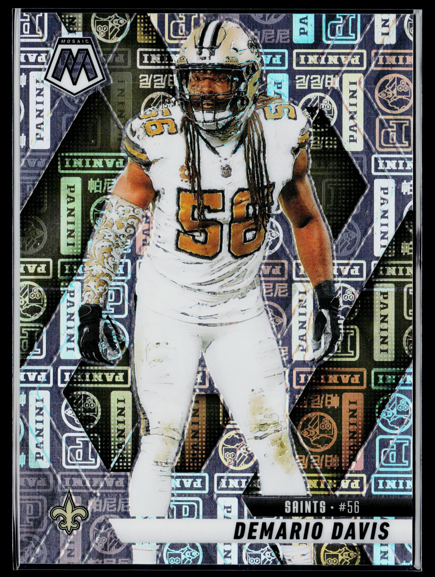 2025 Panini Mosaic Demario Davis Silver Knight #/149 #230