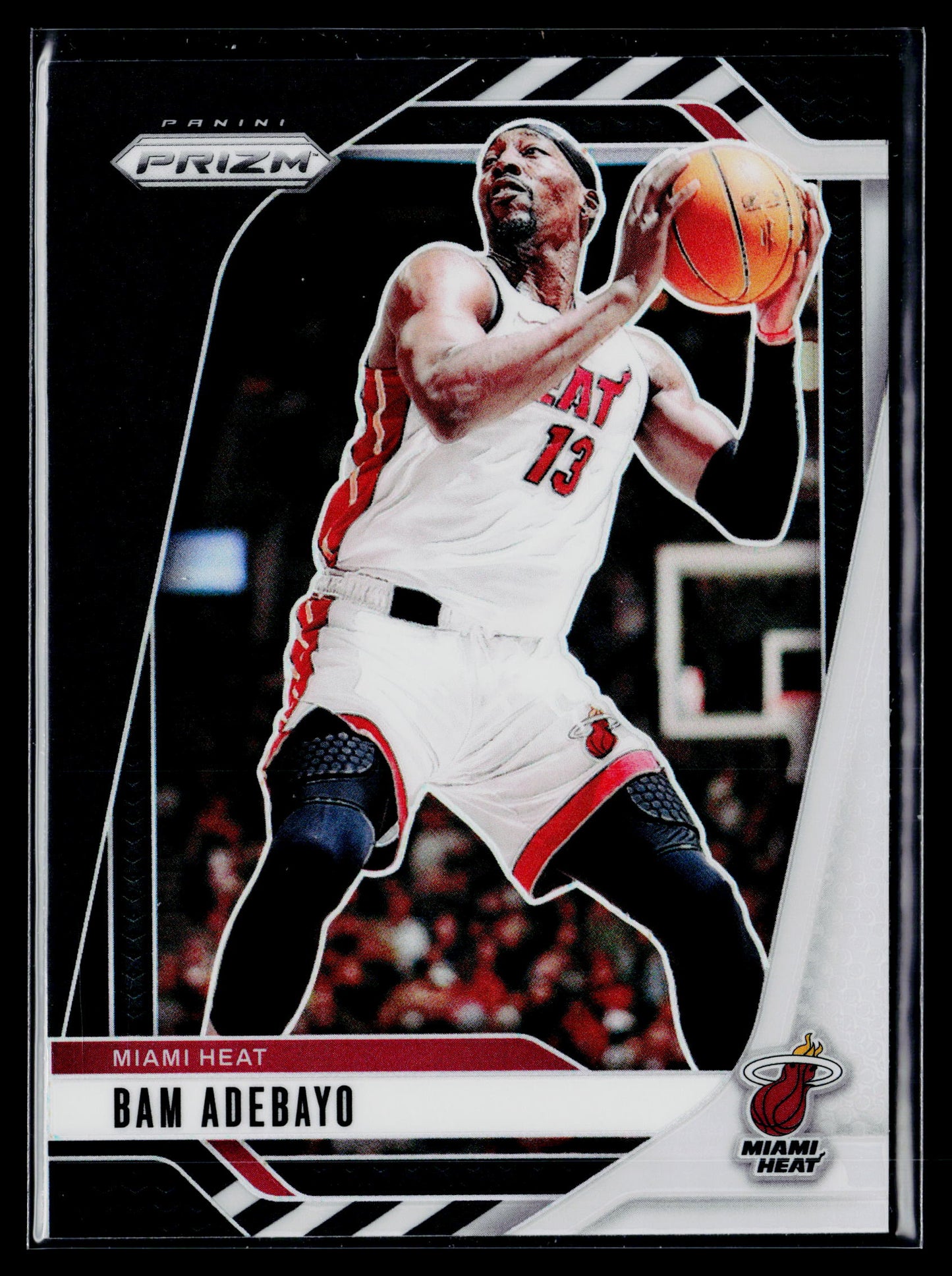 2024-25 Panini Prizm Bam Adebayo #97 - Black And White Panda SSP