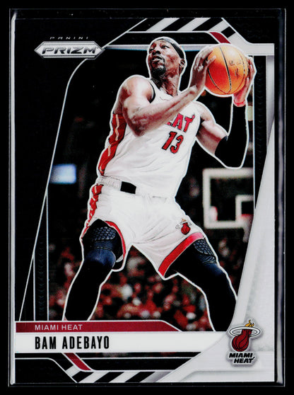 2024-25 Panini Prizm Bam Adebayo #97 - Black And White Panda SSP