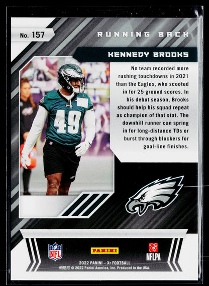 2022 Panini XR Kennedy Brooks Rookie Red #/249 #157
