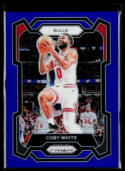 2023-24 Panini Prizm Coby White Prizms Blue #/199 #239
