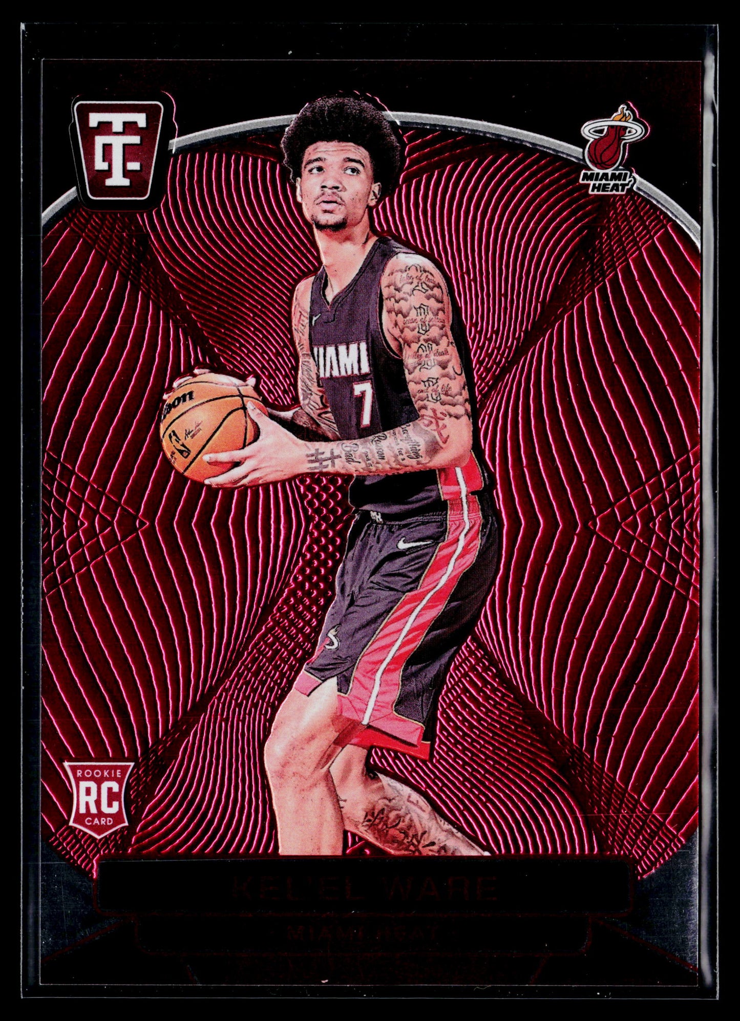 2024-25 Panini Totally Certified Kel'el Ware Rookie Mirror Red #/149 #138