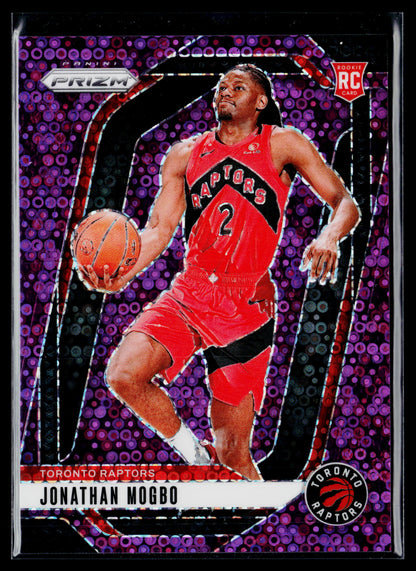 2024-25 Panini Prizm Jonathan Mogbo Prizms Fast Break Purple #/75 #260