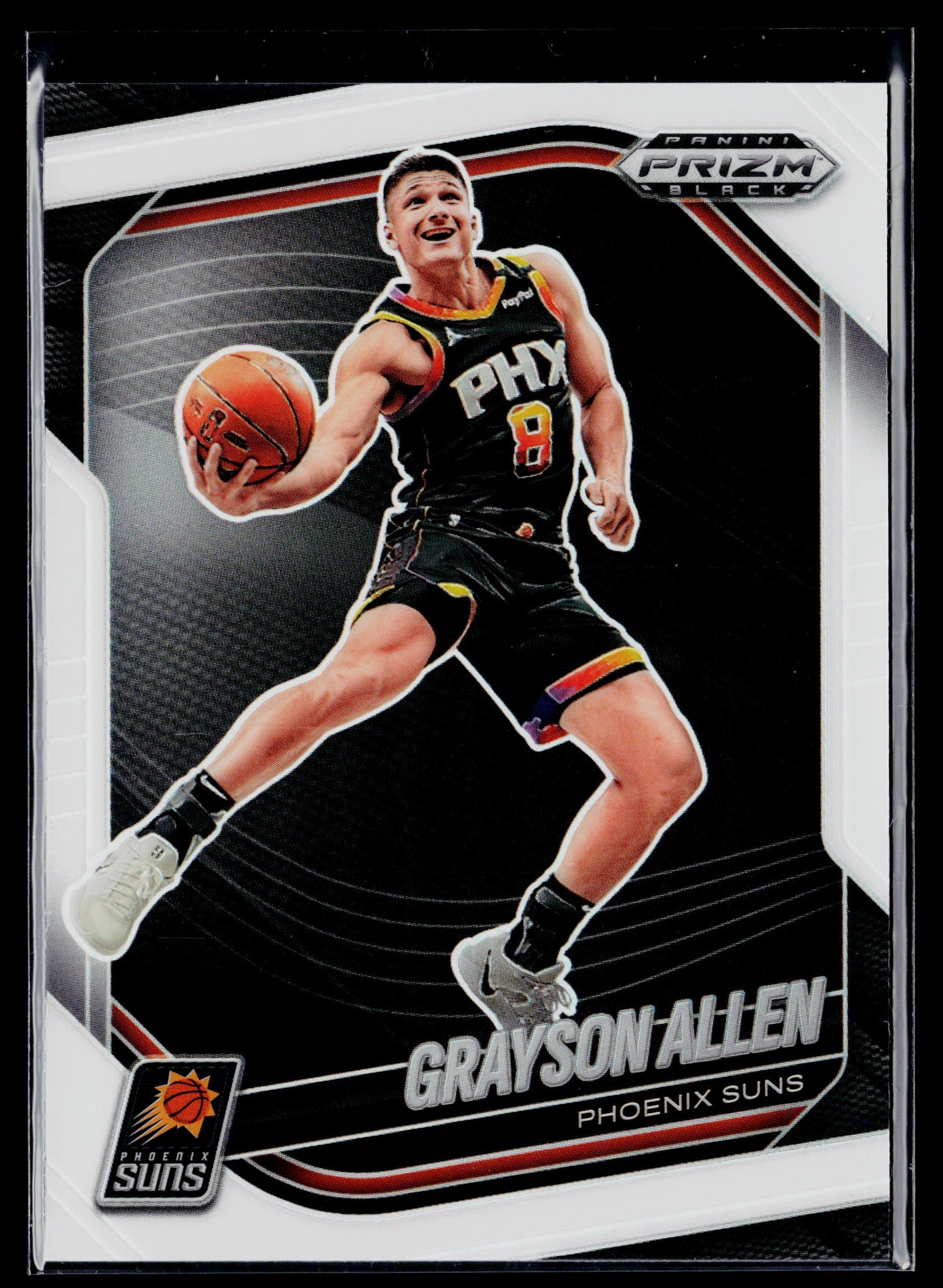 2024-25 Panini Prizm Black Grayson Allen White Prizms #/175 #137