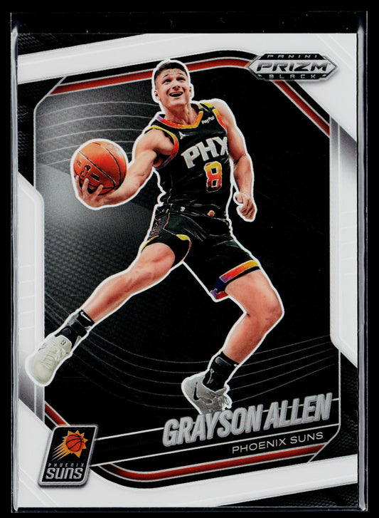 2024-25 Panini Prizm Black Grayson Allen White Prizms #/175 #137