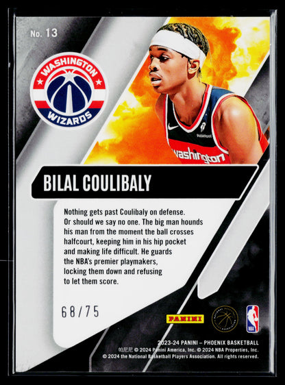 2023-24 Phoenix Bilal Coulibaly Operation Detonation International Red #/75 #13