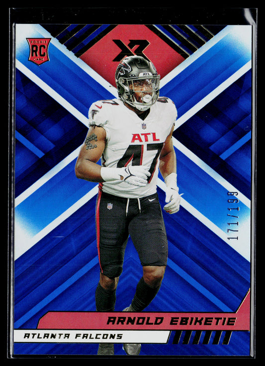2022 Panini XR Arnold Ebiketie Rookie Blue #/199 #171