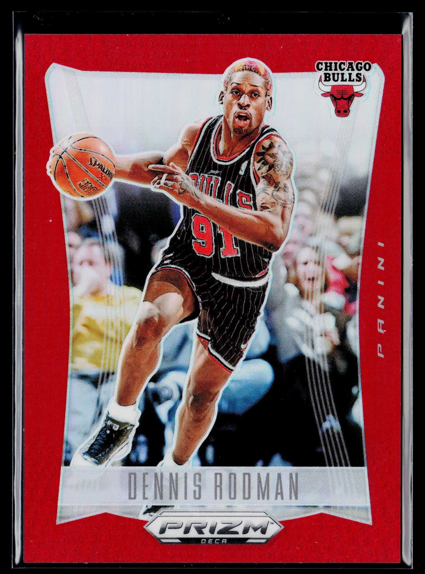 2023-24 Panini Prizm Deca Dennis Rodman Prizms Red #/199 #265