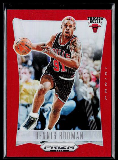 2023-24 Panini Prizm Deca Dennis Rodman Prizms Red #/199 #265