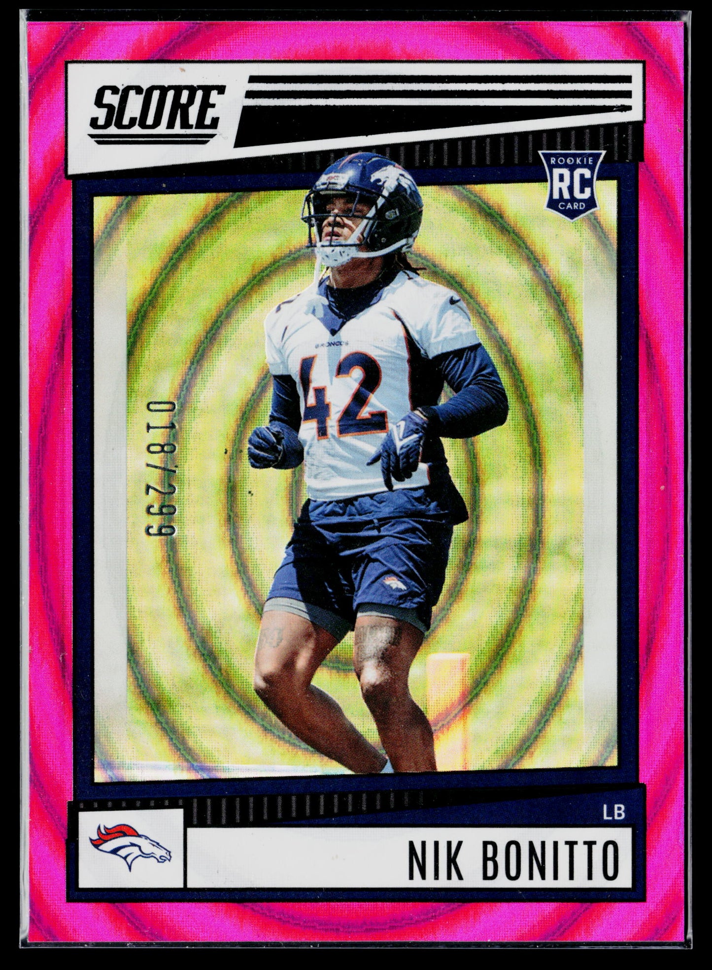 2022 Score Nik Bonitto Rookie Ellipse #/299 #317