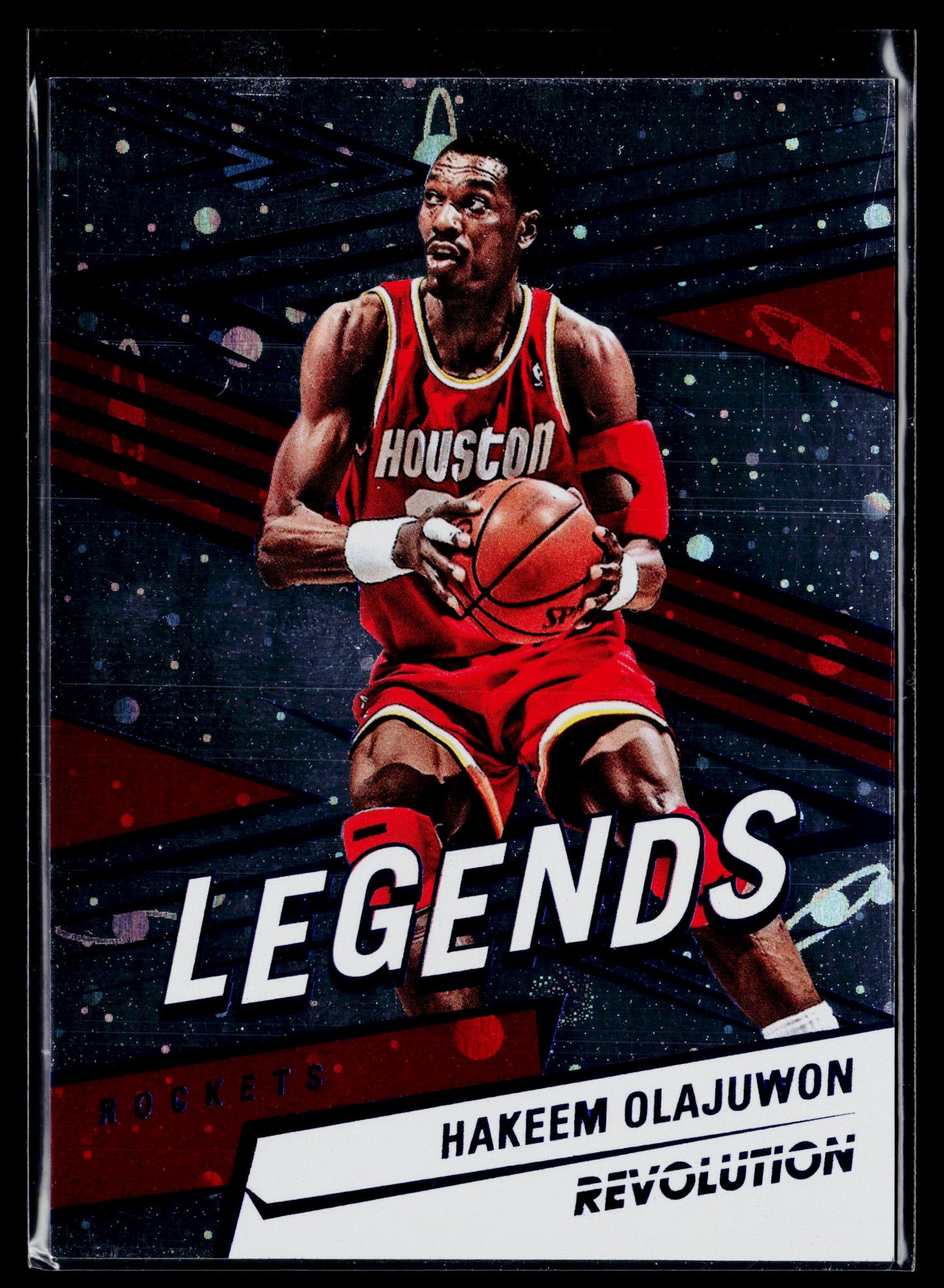 2024-25 Panini Revolution Hakeem Olajuwon Legends Cosmo #/295 #168
