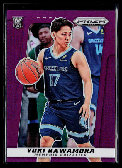 2024-25 Panini Prizm Deca Yuki Kawamura Purple #/99 #105