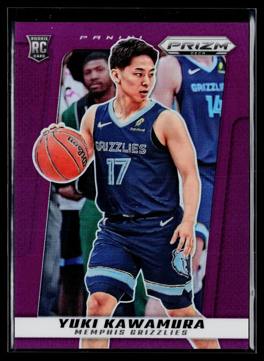 2024-25 Panini Prizm Deca Yuki Kawamura Purple #/99 #105