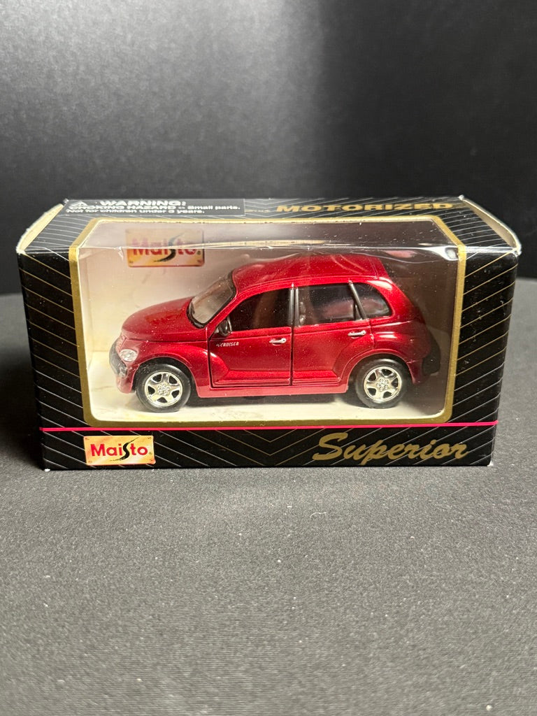 Maisto PT Cruiser Superior Chrysler Red 1:33 Die-cast Pull Back Chrysler