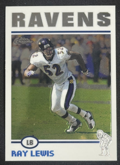 2004 Topps Chrome Ray Lewis #87