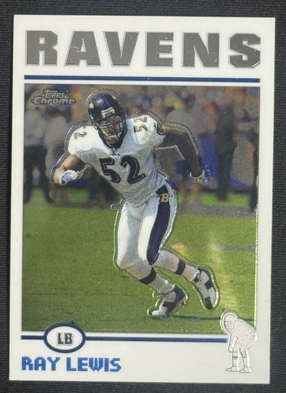 2004 Topps Chrome Ray Lewis #87