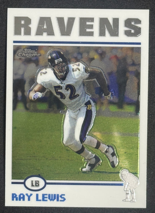2004 Topps Chrome Ray Lewis #87