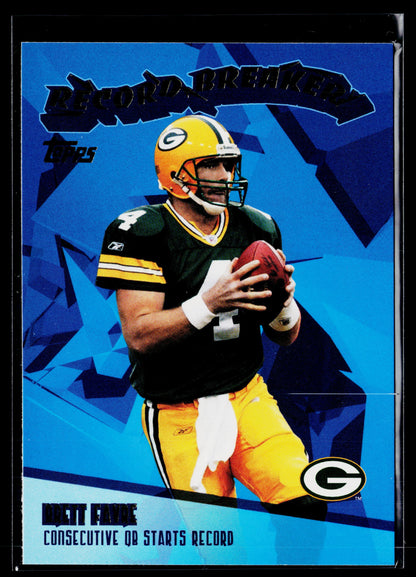 2003 Topps Brett Favre Record Breakers #RB2
