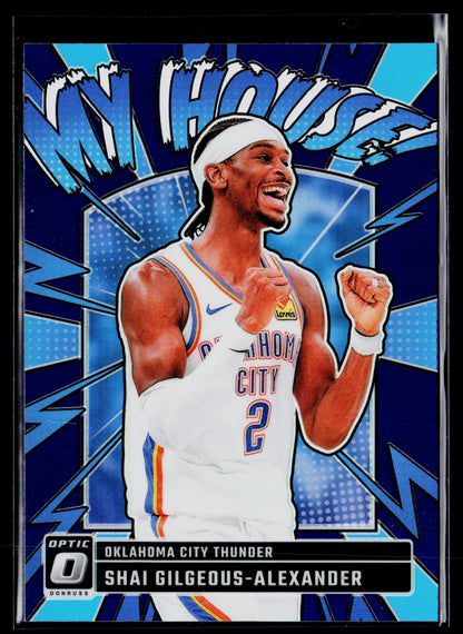 2024-25 Donruss Optic Shai Gilgeous-Alexander My House Purple #6